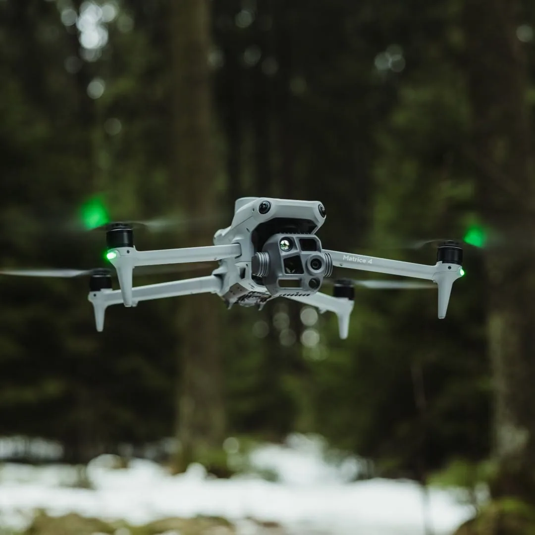 DJI Matrice 4T in flight