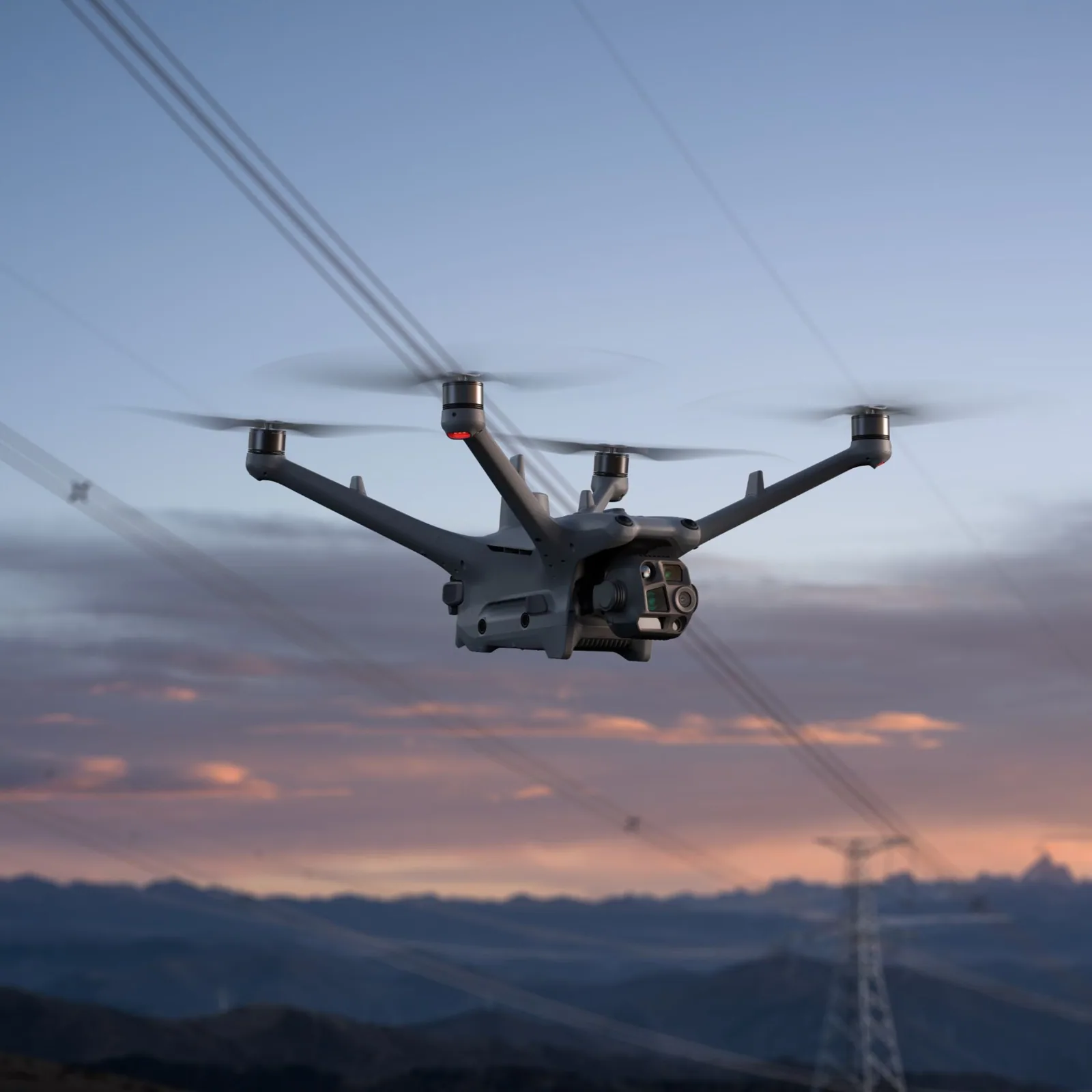 DJI Matrice 4TD in flight